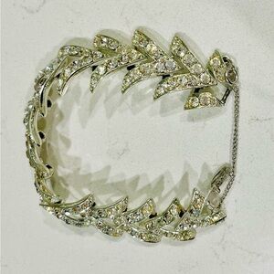 RARE VTG Sarah Coventry PARISIENNE NIGHTS Rhinestone Bracelet 1961 Collectible